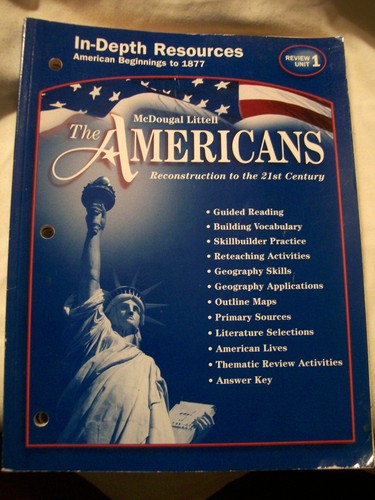 Mcdougal littell the americans - littell,